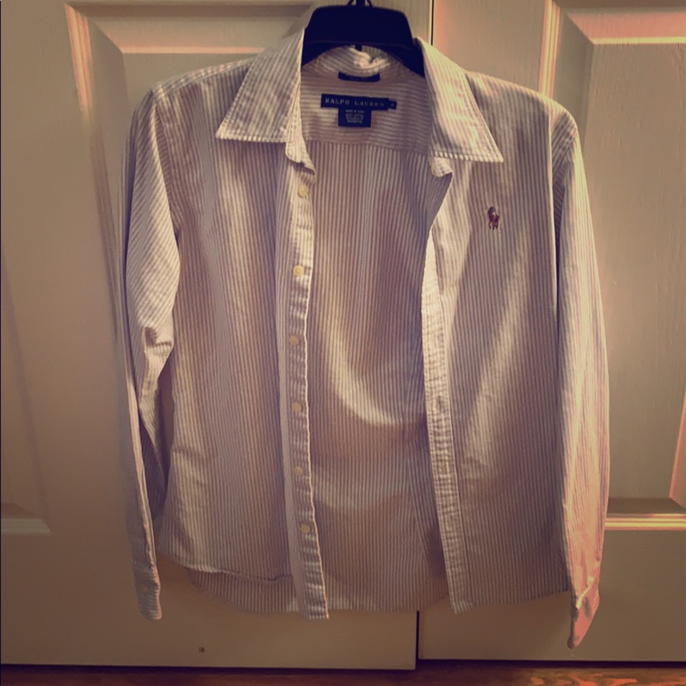 Ralph Lauren longsleeve slim fit polo